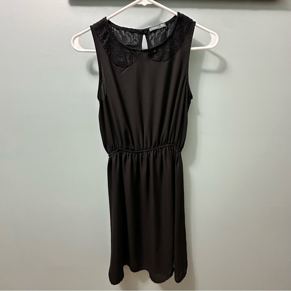 Black lace Dress - Soprano size XS